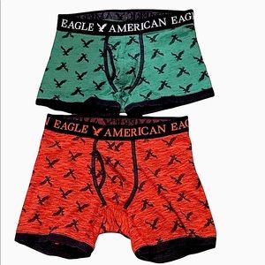 EUC American Eagle Mens boxers - Size SM - 26-27” waist  (2pr)